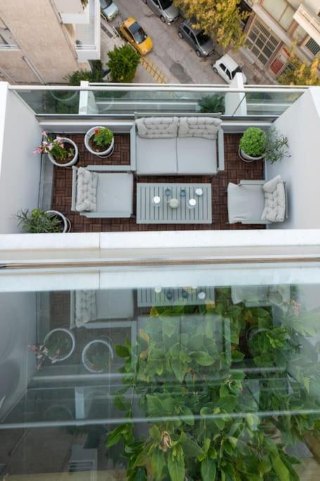 アテネDuplex Acropolis View 2 Balconiesアパートメント エクステリア 写真